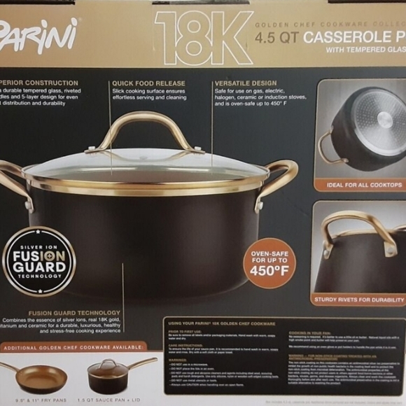 Parini 4.5 quart Casserole Pot - Picture 2 of 2